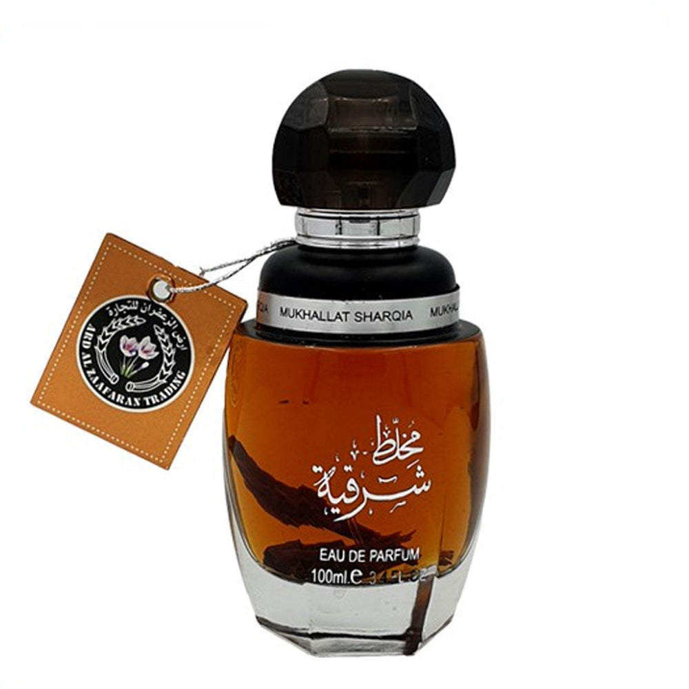 100 ml Eau de Parfume Mukhallat Sharqia Orientální Dřevito-Oud Vůně pro Muže - Multilady.cz